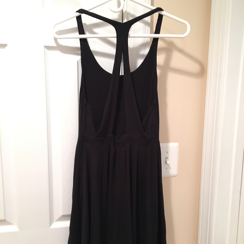 Black skater dress